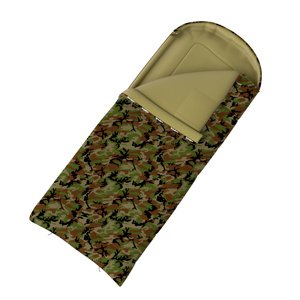 Husky Dekový trojsezónny spacák Gizmo Army green Veľkosť: OneSize spací vak