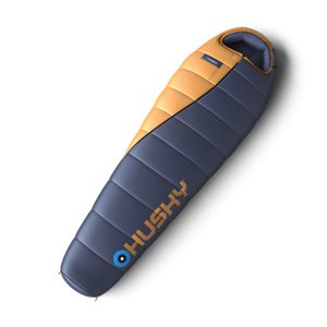 Husky Syntetický zimný spacák Enjoy plus blue/orange Veľkosť: OneSize spací vak