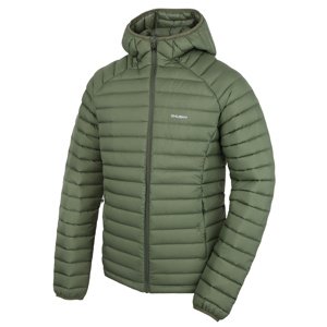 Husky Pánska páperová bunda Dreeser M khaki Veľkosť: XL pánska bunda