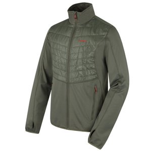 Husky Pánska mikina Airy M khaki Veľkosť: L 8592287023565 pánska mikina