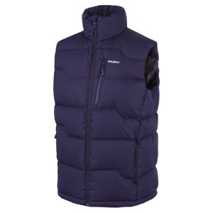 Husky Pánska páperová vesta na zips Deep M dark blue Veľkosť: M 8592287038668 pánska vesta