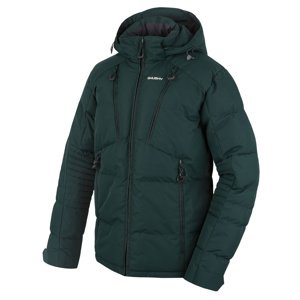 Husky Pánska plnená zimná bunda Norel M dark green Veľkosť: XXL pánska bunda
