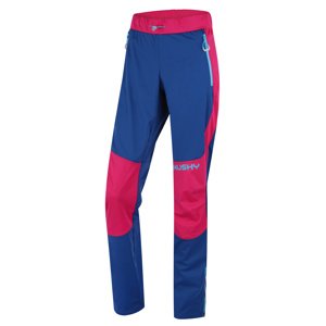 Husky Dámske softshellové nohavice Kala L pink/blue Veľkosť: L 8592287046557 dámske nohavice