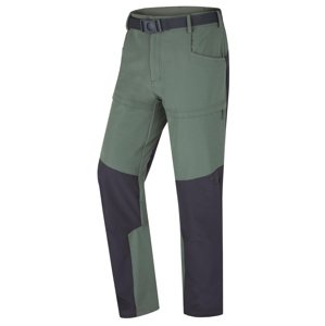 Husky Pánske outdoor nohavice Keiry M green/anthracite Veľkosť: L pánske nohavice