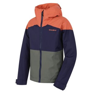 Husky Detská hardshell bunda Nicker K faded green Veľkosť: 152 detská bunda