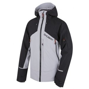 Husky Pánska lyžiarska bunda Geilo M grey/black Veľkosť: S pánska bunda