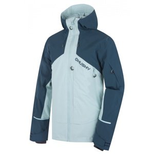 Husky Pánska lyžiarska bunda Geilo M mint/blue Veľkosť: S pánska bunda