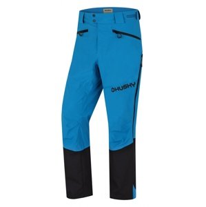 Husky Pánske lyžiarske nohavice Kippe M blue/black Veľkosť: L pánske nohavice