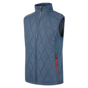 Husky Pánska plnená ultraľahká vesta Nimesie M faded turquoise Veľkosť: XL pánska vesta