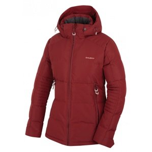 Husky Dámska plnená zimná bunda Norel L dark bordo Veľkosť: XL - plus dámska bunda