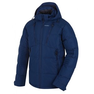 Husky Pánska plnená zimná bunda Norel M dark blue Veľkosť: XL- pánska bunda