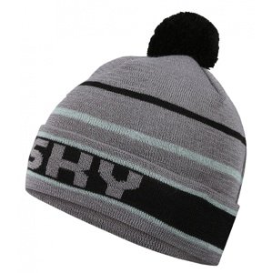 Husky Pánska merino čiapka Meralp grey Veľkosť: L-XL čiapka