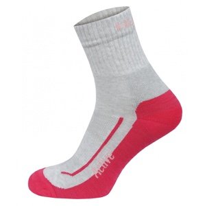 Husky Ponožky Active grey/red Veľkosť: L (41-44) ponožky