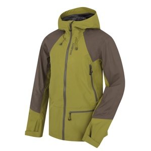 Husky Pánska hardshell bunda Nanola M khaki/green Veľkosť: M bunda