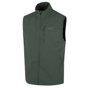 Husky Pánska softshell vesta Salien M faded green Veľkosť: L vesta