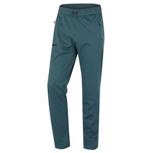 Husky Pánske softshellové nohavice Kaila M turquoise Veľkosť: L - long nohavice