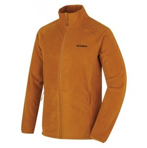 Husky Pánska fleecová mikina Aflee M mustard Veľkosť: XXXL pánska mikina