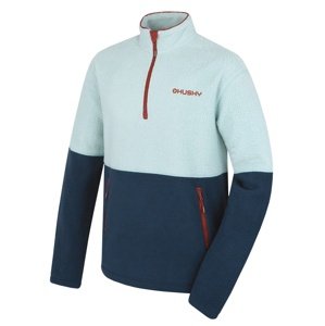 Husky Pánska fleecová mikina Addy M mint/blue Veľkosť: XXL mikina