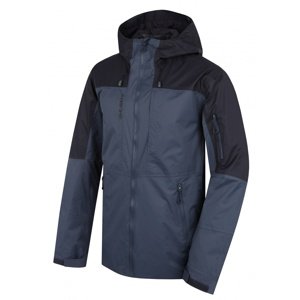 Husky Pánska hardshell bunda Nickin M anthracite/black Veľkosť: M bunda