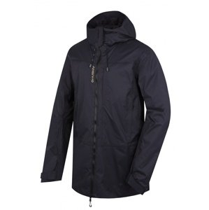 Husky Pánsky hardshell kabát Nestia M black Veľkosť: L pánsky kabát