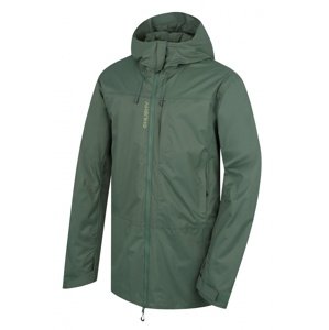 Husky Pánsky hardshell kabát Nestia M green Veľkosť: L