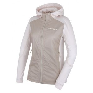Husky Dámska mikina na zips Any L beige Veľkosť: L mikina