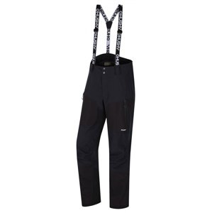 Husky Pánske hardshell nohavice Komy M black Veľkosť: XXXL - long nohavice