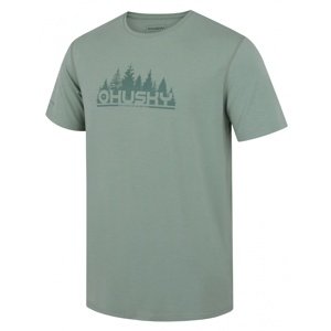 Husky Pánske tričko Mertis M faded green Veľkosť: M pánske tričko