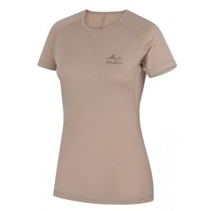 Husky Merino termobielizeň tričko Mersa L beige Veľkosť: XL termobielizeň