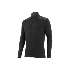Lasting HUBERT 9090 čierna vlnená merino mikina Veľkosť: XXXL