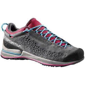 La Sportiva TX2 Evo Leather Women Carbon/Red Plum Veľkosť: 37,5 dámske topánky