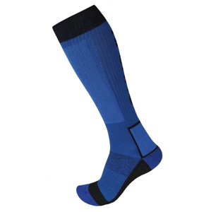 Husky Ponožky Snow Wool modrá/čierna Veľkosť: L (41-44)