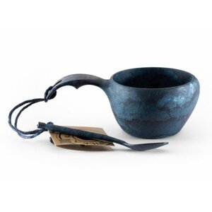 Kupilka Kuksa 210 ml + lyžička - Blueberry (BLUE)