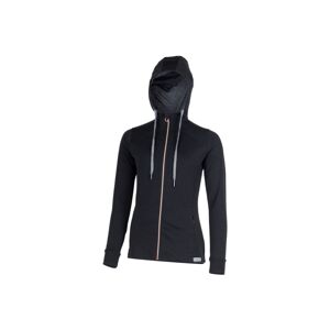 Lasting dámska merino mikina KARMINA C909 čierna Veľkosť: XL dámska mikina