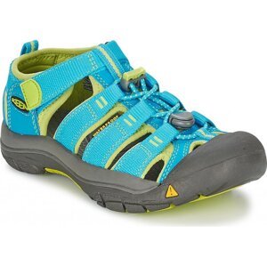 Keen NEWPORT H2 YOUTH hawaiian blue / green glow Veľkosť: 37 detské sandále