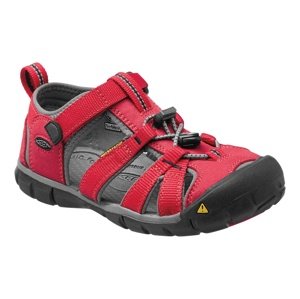 Keen Seacamp II CNX Jr racing red / gargoyle Veľkosť: -36 887194638673 detské sandále