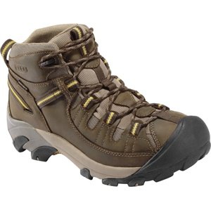 Keen TARGHEE II MID WP M čierna olive/žltá Veľkosť: -45 pánske topánky