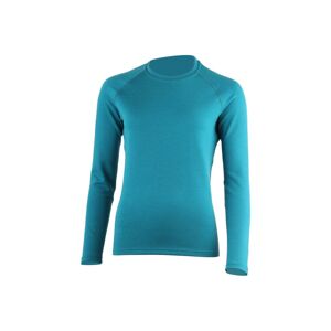Lasting LENA 5858 dámska merino mikina modrá Veľkosť: XS