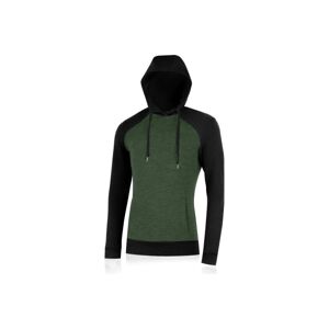 Lasting pánska merino mikina LERICH zelená Veľkosť: M 8595067902395 pánska mikina