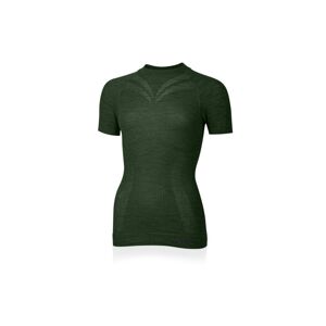 Lasting dámske merino tričko MALBA 6160 zelené Veľkosť: -S/M 8596445045598
