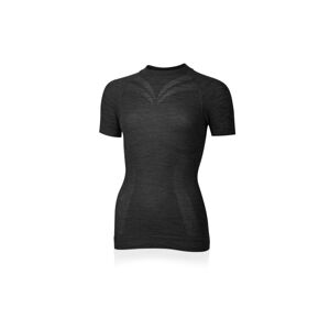 Lasting dámske merino tričko MALBA 8160 šedé Veľkosť: S/M 8596445045628