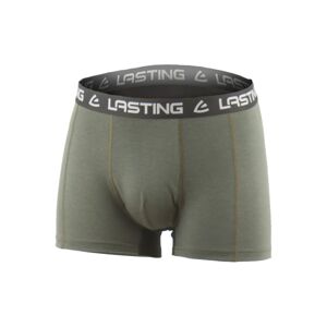 Lasting NOMO 6299 zelené vlnené merino boxerky Veľkosť: -L 8595067881454