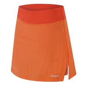 Husky Dámska funkčná sukňa so šortkami Flamy L orange Veľkosť: XXL 8592287028560
