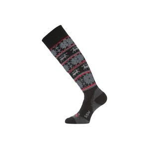 Lasting SSW 903 čierna merino ponožky lyžiarske Veľkosť: (34-37) S- ponožky