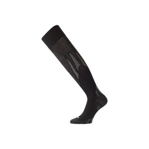 Lasting merino lyžiarske podkolienky SWW šedej Veľkosť: (46-49) XL