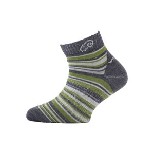 Lasting detské merino ponožky TJP zelené Veľkosť: (24-28) XXS 8595067807478 ponožky