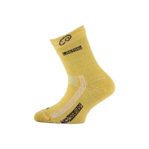 Lasting detské merino ponožky TJS horčicovej Veľkosť: (29-33) XS ponožky