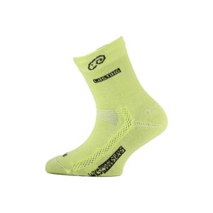 Lasting detské merino ponožky TJS žlté Veľkosť: -(29-33) XS ponožky