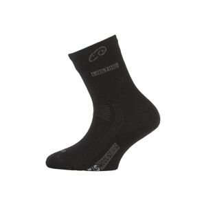 Lasting TJS 900 čierna merino ponožka junior slabšie Veľkosť: -(34-37) S 8595067808918 ponožky