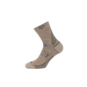 Lasting TNW 710 hnedá merino ponožka Veľkosť: (38-41) M ponožky